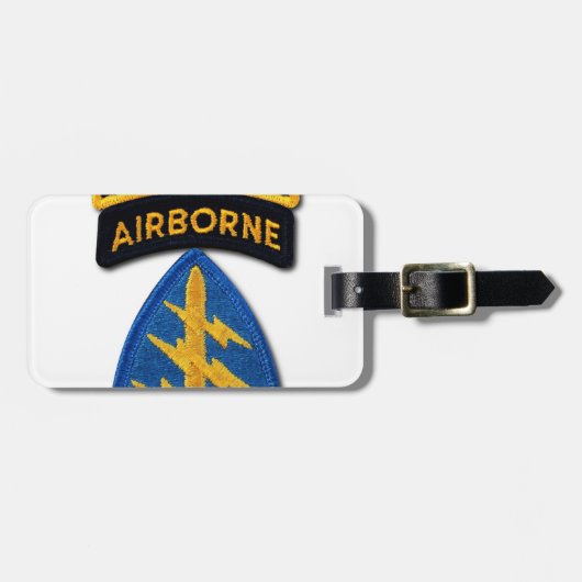 特殊部隊グループグリーンベレーSF SOF SFG SOC ラゲッジタグ (正面横)