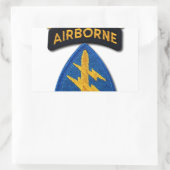 特殊部隊グループグリーンベレーSF SOF SFG SOC 長方形シール (バッグ)