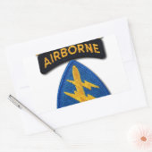 特殊部隊グループグリーンベレーSF SOF SFG SOC 長方形シール (封筒)