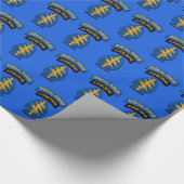 特殊部隊グループsf sfgのグリーンベレー ラッピングペーパー (角)