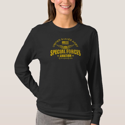 特殊部隊動揺して航空 Tシャツ (正面)