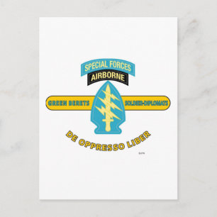 特殊部隊空挺部隊 ポストカード