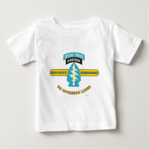 特殊部隊空輸の"DE OPPRESSO LIBER " ベビーTシャツ