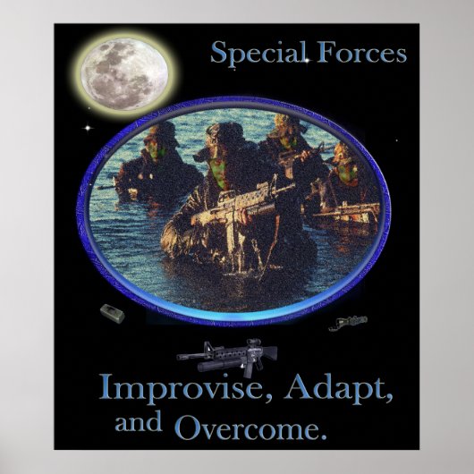 特殊部隊軍隊ポスター ポスター (正面)