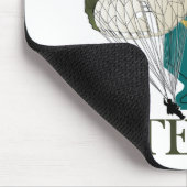 特殊部隊退役軍人 – 空挺部隊 マウスパッド (コーナー)