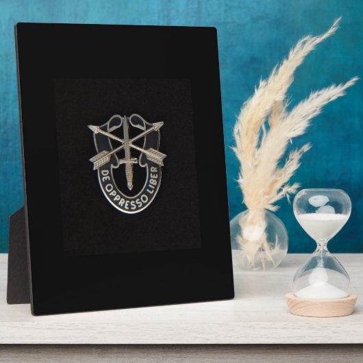 特殊部隊 フォトプラーク (側面)