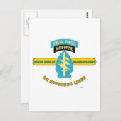 特殊部隊 空挺 "DE OPPRESSO LIBER" ポストカード (正面/裏面)