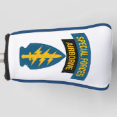 特殊部隊「Insignia Airborne」タブ ゴルフヘッドカバー (正面)