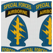 特殊部隊「Insignia Airborne」タブ ファブリック (クローズアップ)