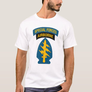 特殊部隊「Insignia Airborne」タブ Tシャツ