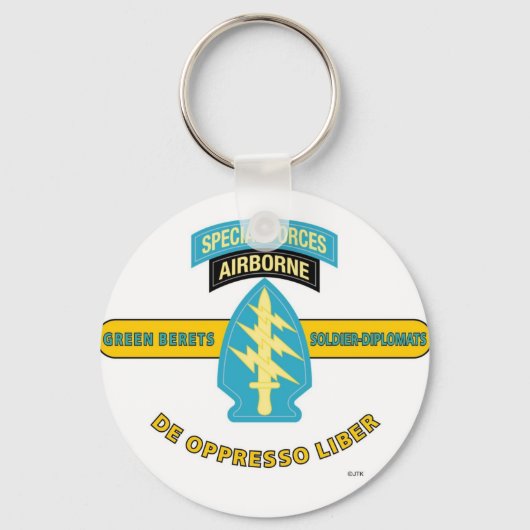 特殊部隊DE COMPREMSO LIBER キーホルダー (正面)