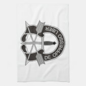 特殊部隊SF De圧政Liber キッチンタオル (縦)