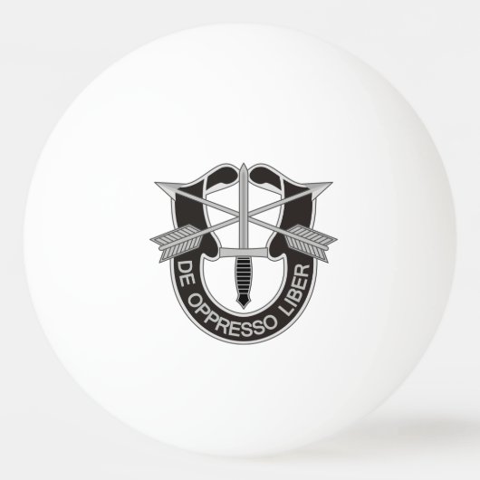 特殊部隊SF De圧政Liber 卓球ボール (正面)