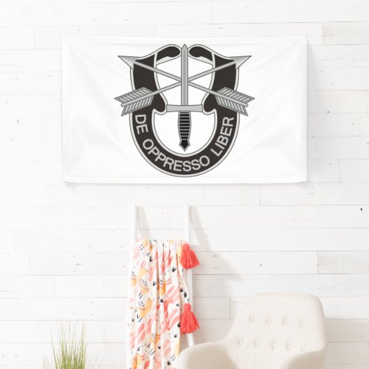 特殊部隊SF De圧政Liber 横断幕 (インサイチュ)