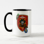 特殊部隊SOGベトナム戦争退役軍人パッチカップ マグカップ (左)