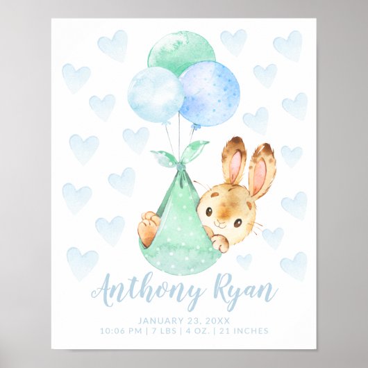 特殊配信ストークバニーラビットベビー統計 ポスター (正面)