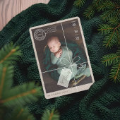 特殊配送小包ベビー誕生統計と写真 シーズンカード