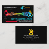 特殊電気波通電電気回路 名刺 (正面/裏面)