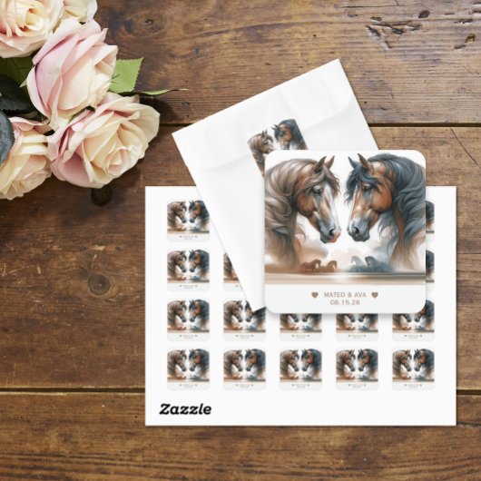 特殊馬自然結婚ズ スクエアシール