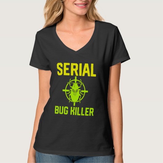 特殊駆除剤の有害生物防除技術者 Tシャツ (正面)