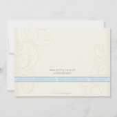 特殊《キリスト教》洗礼式や命名式招待状大切:: 4L 招待状 (裏面)