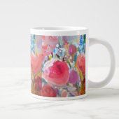 特産ジャンボマグオリジナルかわいらしフローラ! ジャンボコーヒーマグカップ (右)