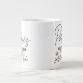 特産マグポルトガル語o povo que conqustou ジャンボコーヒーマグカップ (正面)