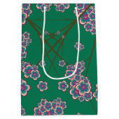 特異な枝の中抱き枕 ミディアムペーパーバッグ (裏面)