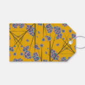 特異な枝の贈り物ラベル ギフトタグ (正面(横))