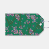 特異な枝の贈り物ラベル ギフトタグ (正面(横))