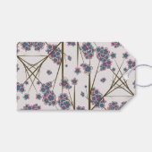 特異な枝の贈り物ラベル ギフトタグ (正面(横))