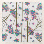 特異な枝ガラスのコースター ガラスコースター (正面)