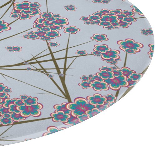 特異な枝スカイガラス切断ボード カッティングボード (角)