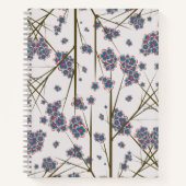 特異な枝付きスパイラルノートブック（4サイズ） ノートブック (正面)