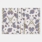 特異な枝包み紙 ラッピングペーパーシート (正面3)