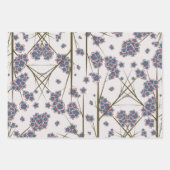 特異な枝包み紙 ラッピングペーパーシート (正面)