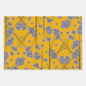 特異な枝包み紙 ラッピングペーパーシート (正面)