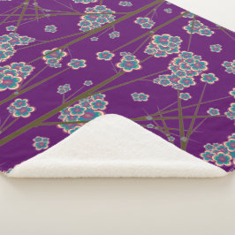 特異ブランチアメジストシェルパブランケット シェルパブランケット