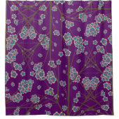 特異ブランチアメジストシャワーカーテン シャワーカーテン (正面)