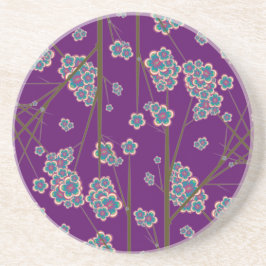 特異ブランチアメジスト砂岩コースター コースター