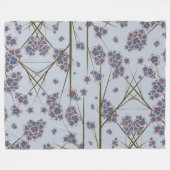 特異ブランチスカイフリースブランケット フリースブランケット (正面(横))