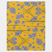 特異ブランチフリースブランケット フリースブランケット (正面)