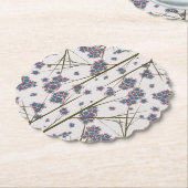 特異ブランチ紙コースター ペーパーコースター (アングル)