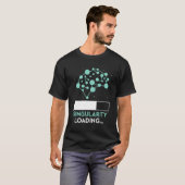 特異点読み込みAiの即時人工知能 Tシャツ (正面フル)