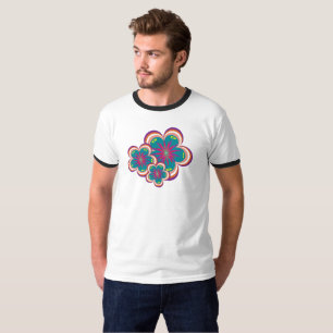 特異開花リンガーTシャツ Tシャツ
