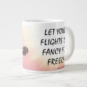 特製マグカップ、ジャンボファンシーコーヒーマグのフライト ジャンボコーヒーマグカップ (正面右)