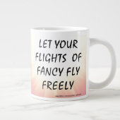 特製マグカップ、ジャンボファンシーコーヒーマグのフライト ジャンボコーヒーマグカップ (右)