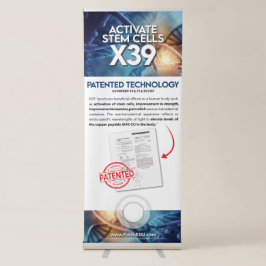 特許取得済みテクノロジーバナー 伸縮バナー