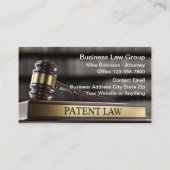 特許法弁護士 名刺 (正面)
