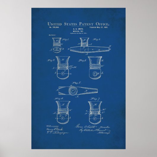 特許 – カズー –  ポスター (正面)